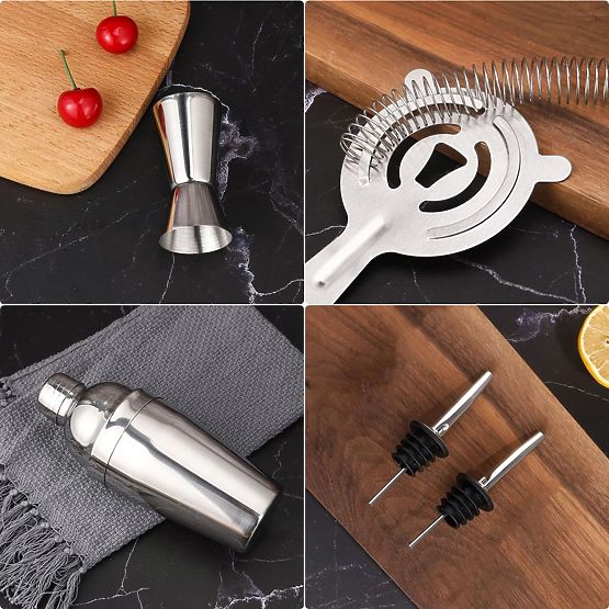 Bartender Set LOGAN 11 Pieces with Box