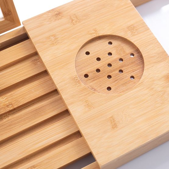 Bathroom Accessories MELEDYN Light Brown Boho Style Freestanding for Indoor Use Homede