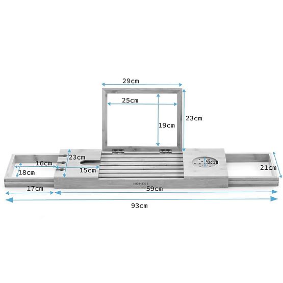 Bathroom Accessories MELEDYN Light Brown Boho Style Freestanding for Indoor Use Homede