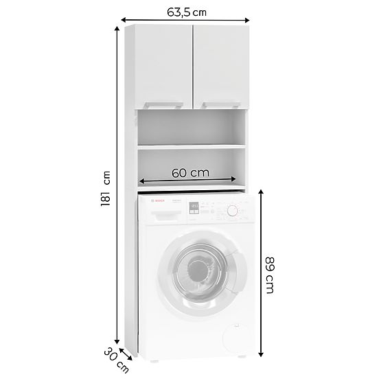 Bathroom Cabinet Above Washing Machine ModernHome