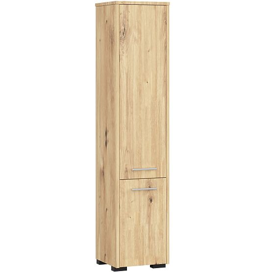 BATHROOM CABINET FIN 2 DOORS OAK ARTISAN