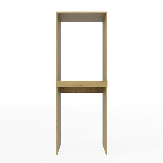 Bathroom Cabinet for Washing Machine and Dryer POLA TWIN Shelf Column OAK ARTISAN