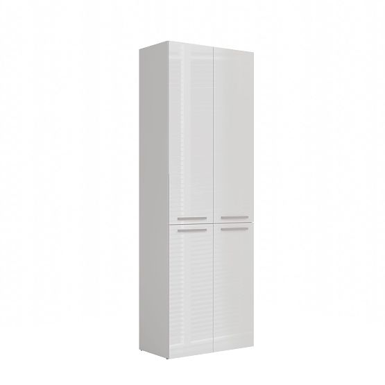 Bathroom Cabinet Nel 1K/DD WHITE GLOSS