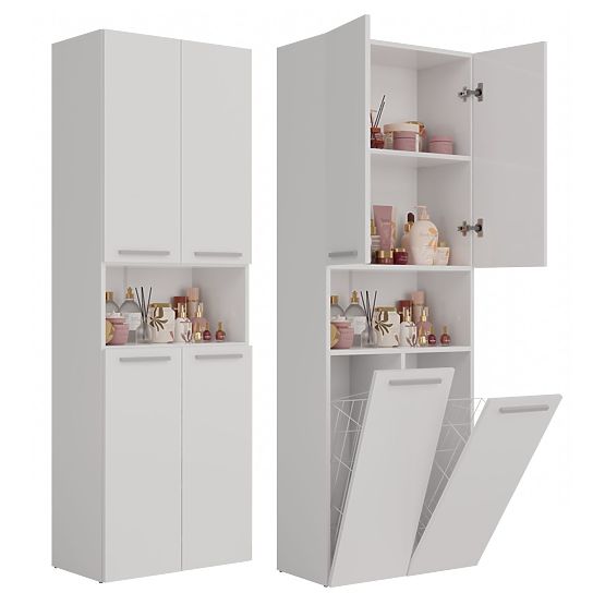 Bathroom Cabinet Nel 2K/DK WHITE