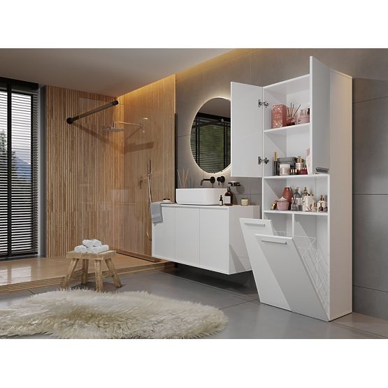 Bathroom Cabinet Nel 2K/DK WHITE