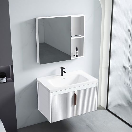 Bathroom Furniture Set with Sink Astor 60 cm White
