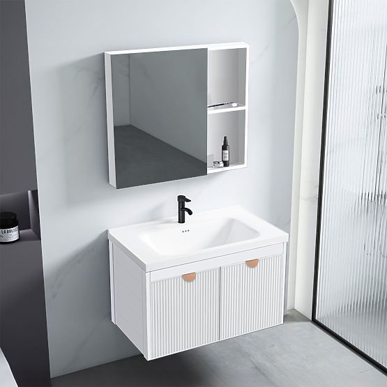 Bathroom Furniture Set with Sink Mario 60cm White