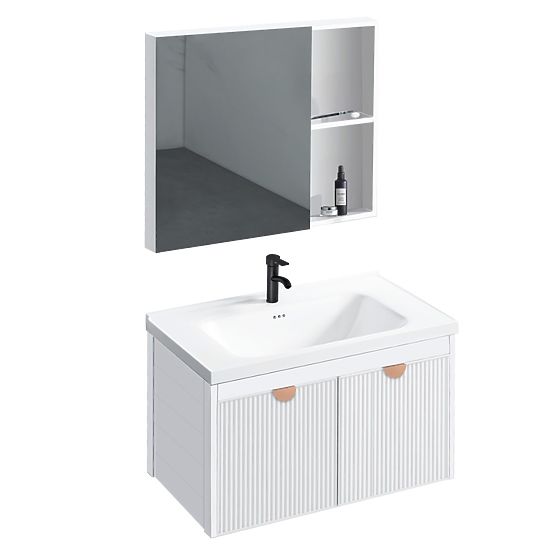 Bathroom Furniture Set with Sink Mario 60cm White