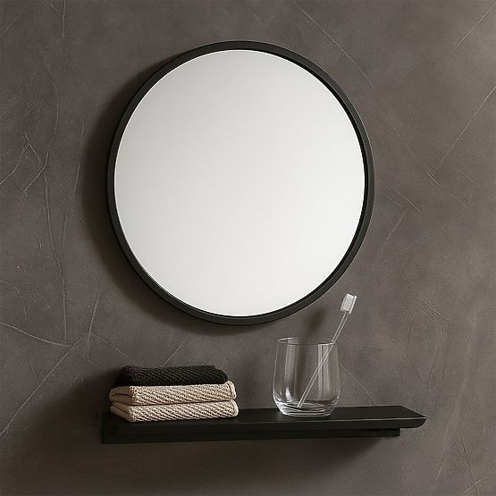 Bathroom Furniture Set with Sink Molly 40 cm Gray