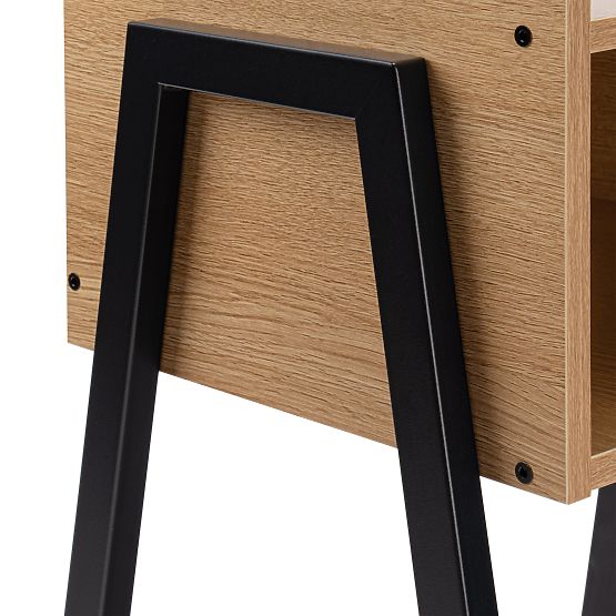 Bedside Table SKIVE MODERN OAK