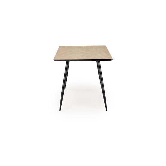 BERTO Table Top - Natural, Leg - Black (2p=1pc)