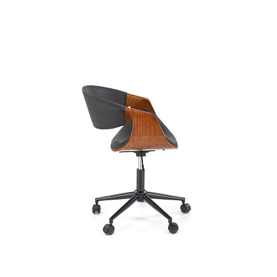 BILBO Office Chair Black/Walnut (1p=1pc)