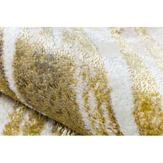 BLISS Z216AZ137 Rug Cream / Gold - Palm Leaves, Modern, Textured