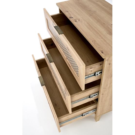 BORNEO KM-2 Sideboard Oak Artisan/Black