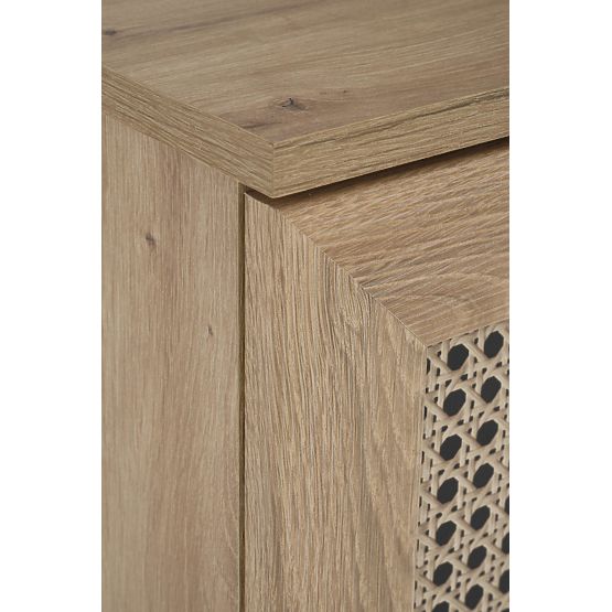 BORNEO KM-2 Sideboard Oak Artisan/Black
