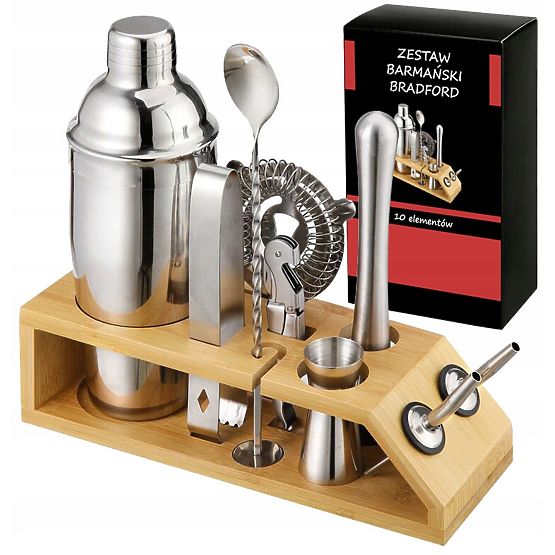 BRADFORD Bartender Set 10 Pieces