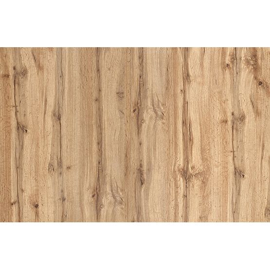 BRANDON Extendable Table 160-200/90 cm Oak Wotan/Black