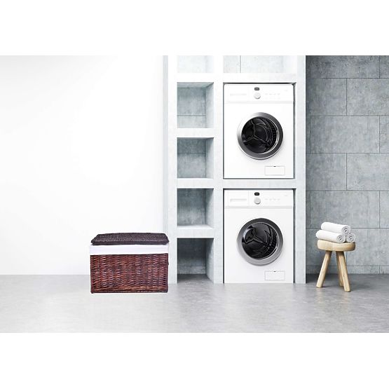 Brown Wicker Chest 160 L