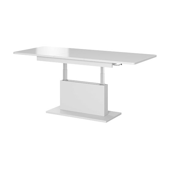 BUSETTI Coffee Table Top: White Matte, Legs: White Matte (2p=1pc)