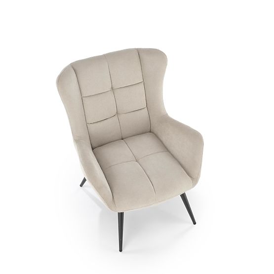 BYRON Beige Recliner Chair (1p=1pc)