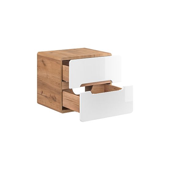 Cabinet for countertop sink 60 cm 2 drawers