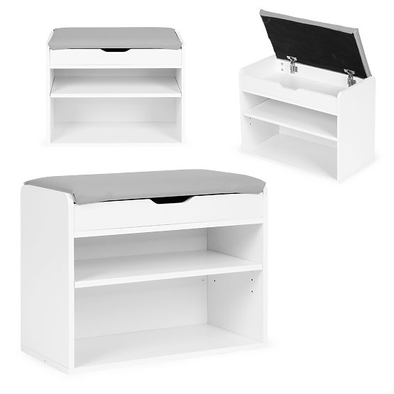 Cabinet Shelf Bench for Shoes with Seat