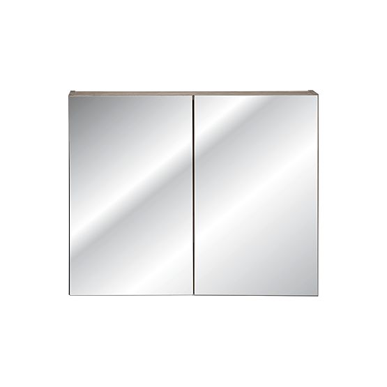 Cabinet with Mirror 80 cm 2 Doors
