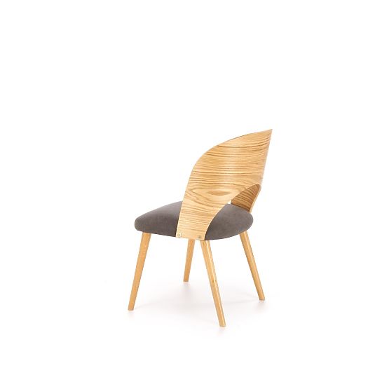CADIZ Chair Natural Oak / Gray (1p=2pcs)