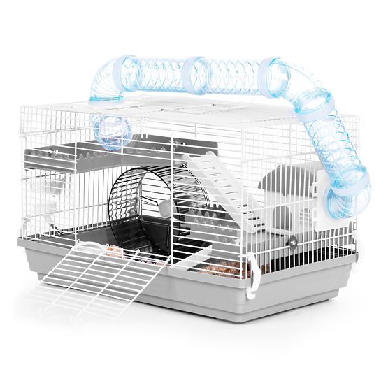 Cage for Hamster, Guinea Pig, and Rodents with Full Equipment