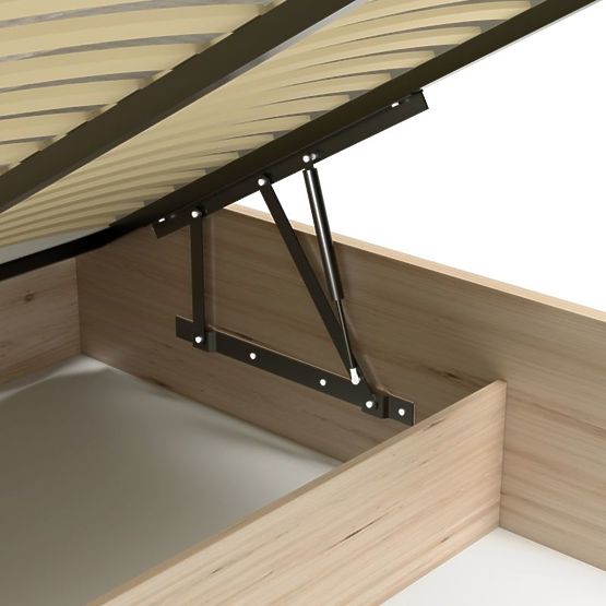 CALI Bed 180/200 with Slats C16 Artisan