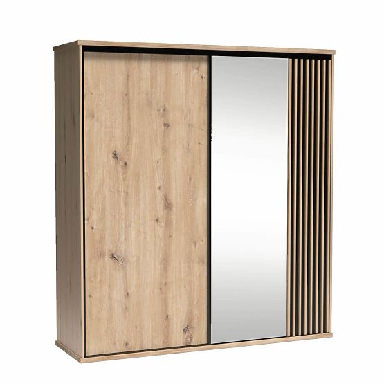 CALI Large Wardrobe with Slats C15 Artisan