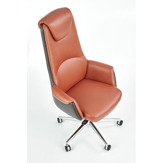 CALVANO Office Chair Dark Brown / Light Brown