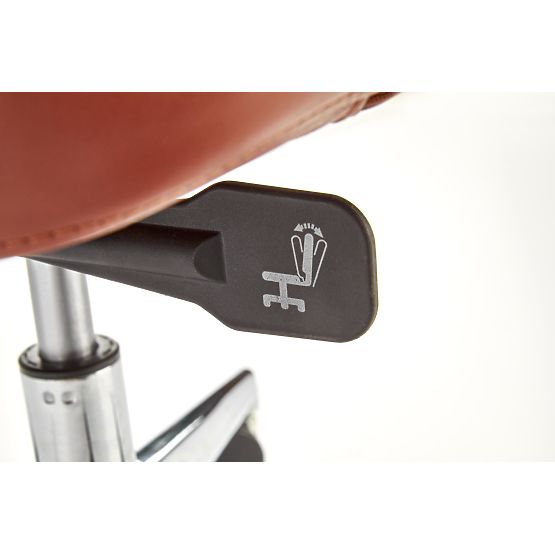 CALVANO Office Chair Dark Brown / Light Brown