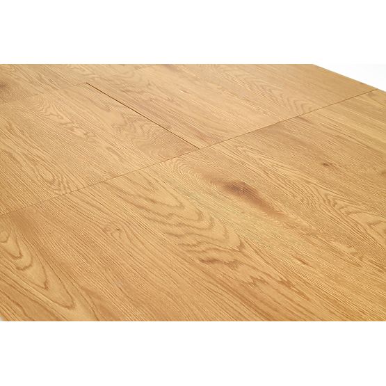 CAPITAL Table 160-200 cm, Golden Oak / Black (2p=1pc)