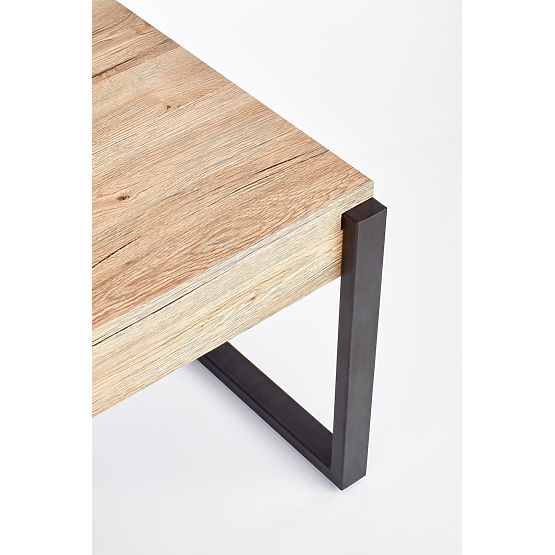 CAPRI Coffee Table Oak San Remo / Black (1p=1pc)