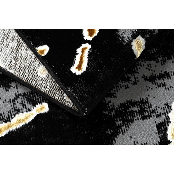 Carpet ALLURE 1967 Marble - Structural, Stylish, Glamour Black / Gold