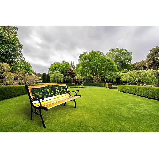 Cast Iron Garden Bench ROSE