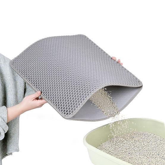 Cat Mat Doormat Catsy 40x50 cm Gray