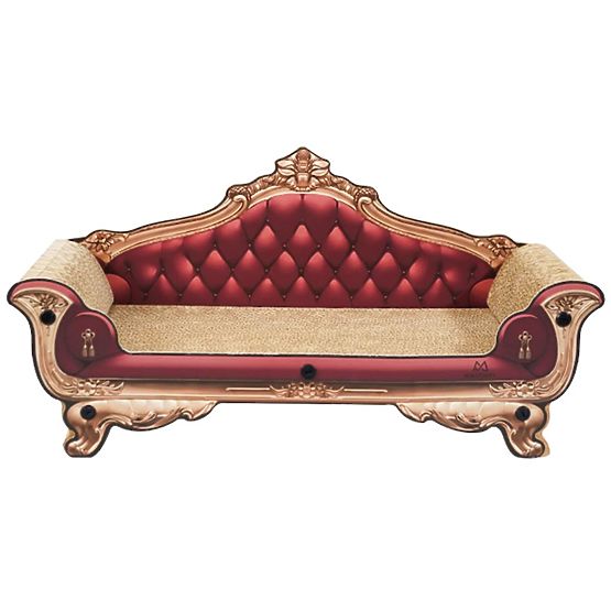 CAT SCRATCHER RED SOFA 331594