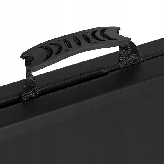 Catering Set FETA BLACK 180 cm + 6 BLACK Chairs