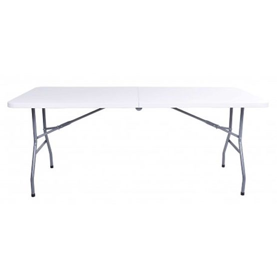 Catering Set FETA WHITE Table + 2 Benches