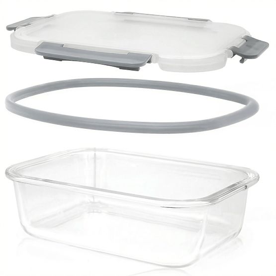 CATONIA Glass Food Containers - Set of 12 Pieces