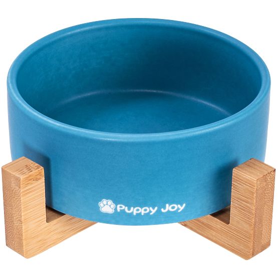 Ceramic Bowl for Dog or Cat Blue PJ-033