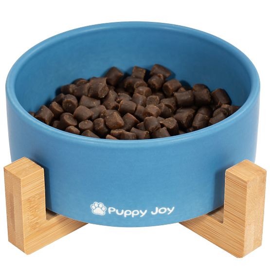 Ceramic Bowl for Dog or Cat Blue PJ-033