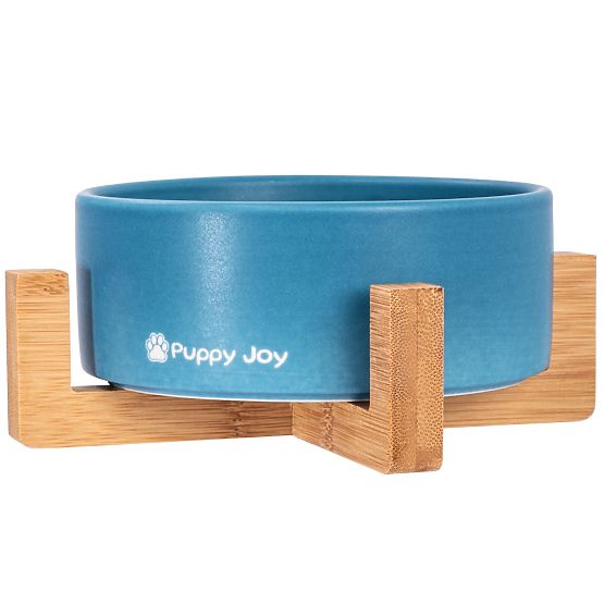 Ceramic Bowl for Dog or Cat Blue PJ-033