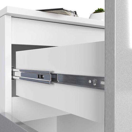 CHEST K80 2D 1DR CLP PK METALLIC GLOSS