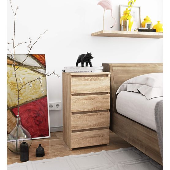 CHEST OF DRAWERS CL4 PK OAK SONOMA