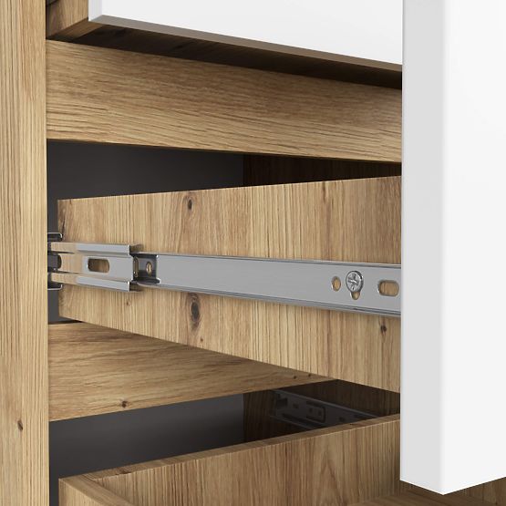 CHEST OF DRAWERS CL5 PK OAK ARTISAN / WHITE