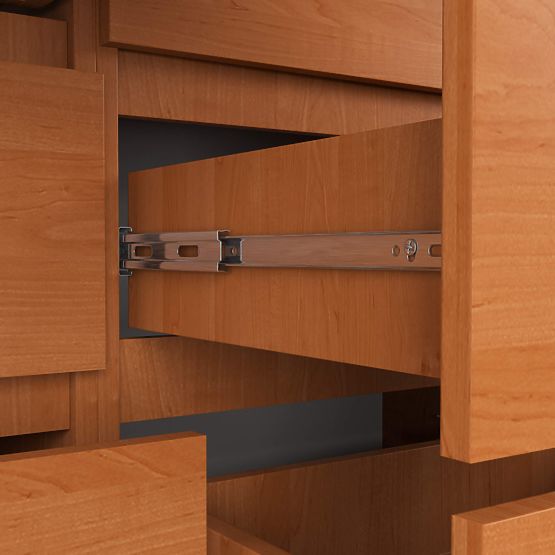 CHEST OF DRAWERS K 120 cm 8 DRAWERS ALDER