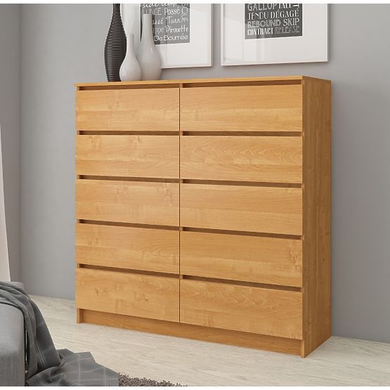 CHEST OF DRAWERS K120 10SZ CLP ALDER